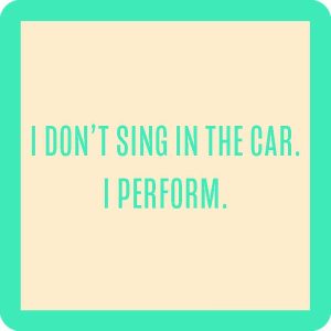 Drinks on Me coasters – I Perform
