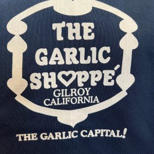 Apron The Garlic Shoppe Logo Screenprinted