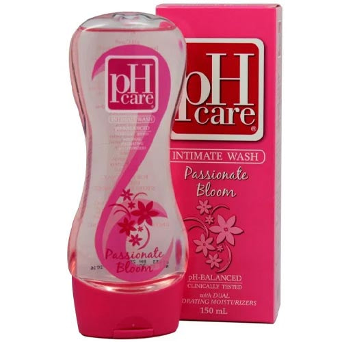 pH Care – Intimate Wash – Passionate Bloom (Pink) – pH Balanced Clinically Tested with Dual Hydrating Moisturizers