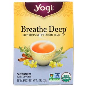 Yogi Tea – Breathe Deep Tea, 16 Bags, 1.1oz