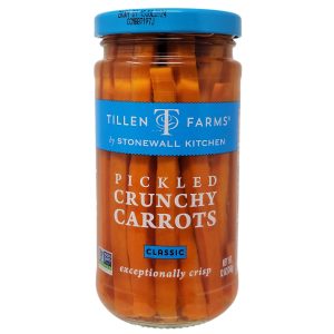 Tillen Farms Pickled Crunchy Carrots Low Sodium – 12oz