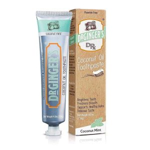 Dr. Gingers Healthcare Pro – Coconut Oil Toothpaste, 4oz