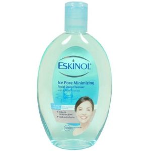 Eskinol – Ice Pore Minimizing – Facial Deep Cleanser with Ice Cool Actives – Micro Cleanse – Anti-Bacterial Formula – 225 ML