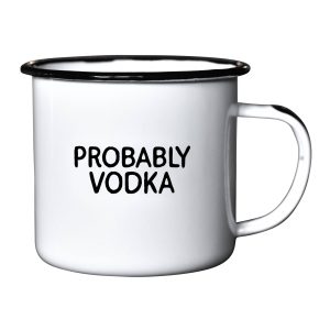 Swag Brewery – Probably Vodka | Enamel Mug