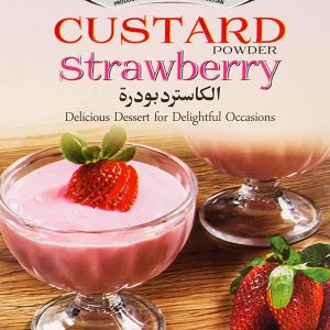 Ahmed Custard Powder – Strawberry Flavor 285g