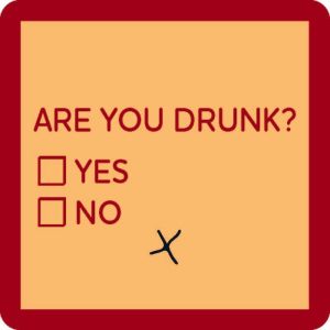 Drinks on Me coasters – Are You Drunk