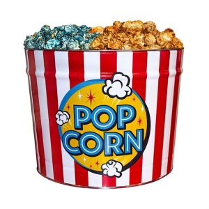 2 Gallon Popcorn Tin – Pick Three Flavors