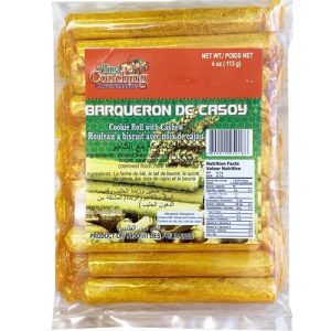 Aling Conching – Barqueron De Casoy – (Barquiron) Cookie Roll with Cashew – 4 OZ