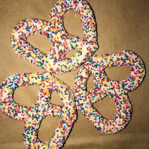 Asher’s Gourmet White Chocolate Seeded Pretzel
