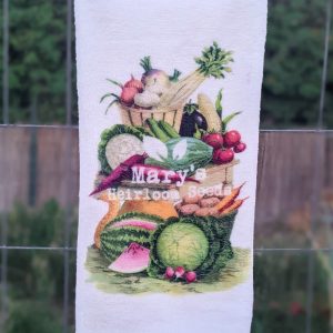 Mary’s Heirloom Seeds Towel