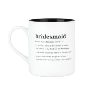 About Face Designs | Bridesmaid Mug