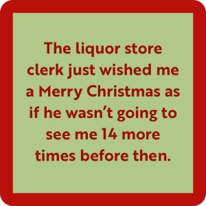 Drinks on Me coasters – Liquor Store