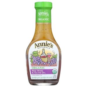 Annie’s Homegrown – Organic Red Wine & Olive Oil Vinaigrette, 8 fl oz