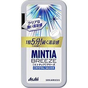 Asahi, Mintia Breeze, Crystal Silver, 30 tablets in 1 pack