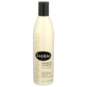 Shikai – Conditioner, Highlighting Henna Gold, 12 Oz – Pack of 3