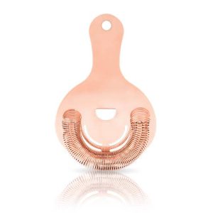 Viski – Summit™ Copper Hawthorne Strainer by Viski
