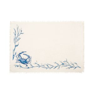 Rightside Design – Blue Coral Bay Placemat