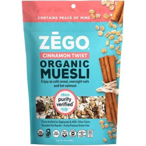 Zego – Gluten Free Organic Muesli Cinnamon Twist