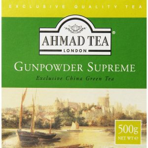 Ahmad Tea Loose Leaf Green Tea, Gunpowder, 17.64oz (500g)