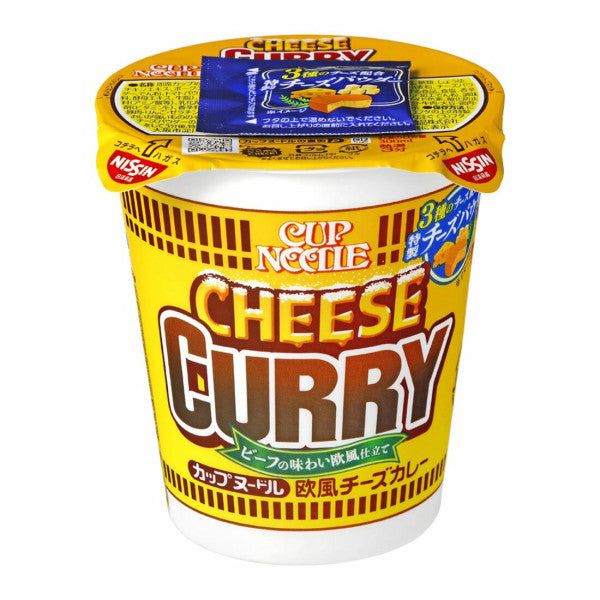 Nissin Cup Noodle European Cheese Curry Rich European Cheese Made in JAPAN -Tokyo Snack Land