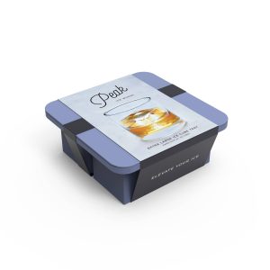 W&P – Extra Large XL Cocktail Cube Silicone Ice Tray: Blue
