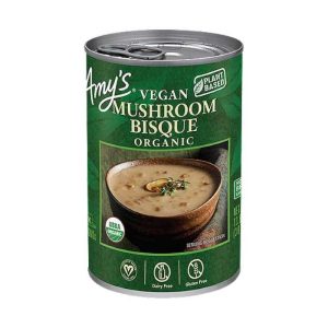 Amy’s – Organic Vegan Mushroom Bisque, 13.8oz