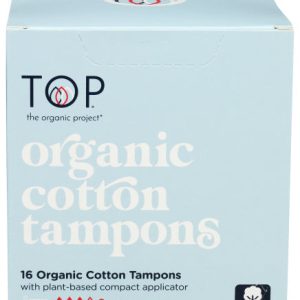 Top The Organic Project – Cotton Tampon Compact Super