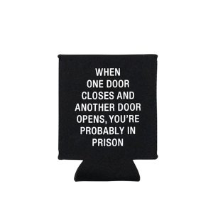About Face Designs, Inc. – One Door Closes Koozie