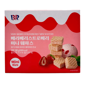 Baskin Robbins Very Berry Strawberry Mini Wafers