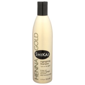 Shikai – Shampoo, Highlighting Henna Gold, 12 Oz – Pack of 3