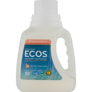 Ecos – Hypoallergenic Laundry Detergent, Magnolia & Lily, 1.48 L