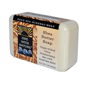 ONE WITH NATURE SOAP BAR SHEA BUTTER 7 OZ – Pack of 1