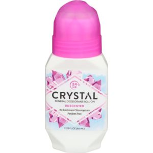 Crystal – Body Deodorant Roll On Unscented, 2.25 Oz (Pack Of 3)