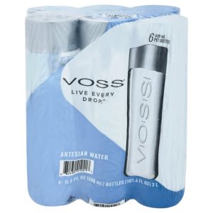 VOSS – Artesian Still Water, 101.4 Fl Oz | Pack of 4