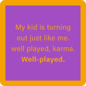 Drinks on Me coasters – Well Played Karma