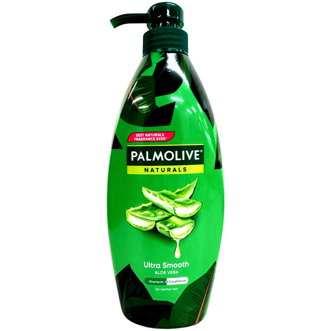 Palmolive Naturals – Shampoo and Conditioner – Ultra Smooth – Aloe Vera – BIG – 600 ML