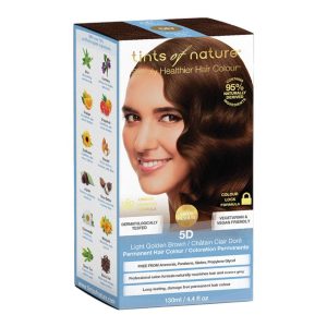 Tints Of Nature – 5D Light Golden Brown Permanent Hair Color