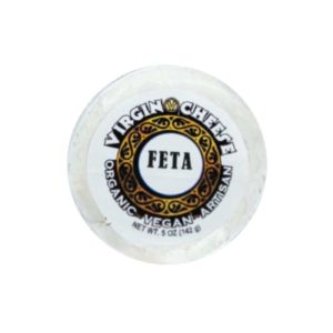 Virgin Cheese – Organic Vegan Artisan Feta Cheese, 5oz