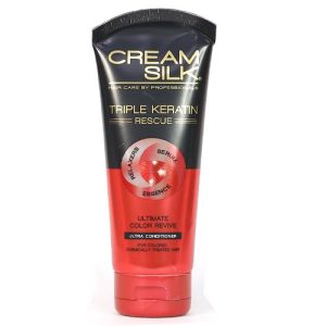 Creamsilk – Triple Keratin – Rescue – Ultimate Color Revive – Ultra Conditioner – 150 ML