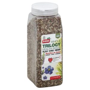 Badia – Seeds Trilory Health Whole, 21 Oz – Pack of 4
