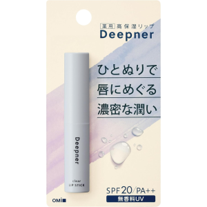 OMI Menturm Deepner Lip Balm Unscented UV 2.3g – Made in JAPAN – Tokyo Sakura Mall