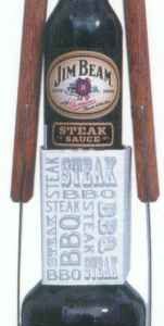 Jim Beam Grilling Kit (BBQ Sauce, Steak Sauce, Spatula & Tong), 18oz.