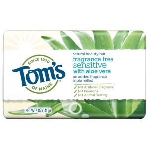 Tom’s of Maine – Natural Beauty Bar Soap with Aloe Vera, 5oz