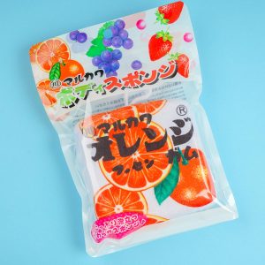 Marukawa Bubble Gum Body Sponge – Orange