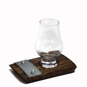 Barrel-Art – Whiskey Coaster with Metal