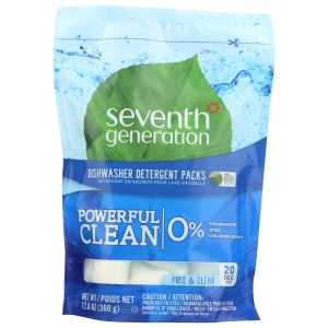 Seventh Generation – Dishwasher Detergent Packs Free & Clear 1 Ea – Pa