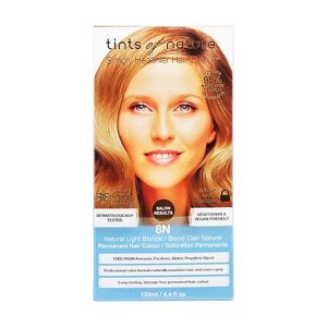 Tints of Nature – 8N Natural Light Blonde Permanent Hair Dye, 4.4 fl o