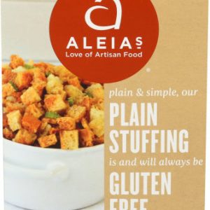 Aleia’s – Plain Gluten-Free Stuffing Mix, 10 Oz | Pack of 6