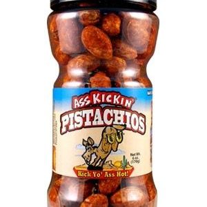 Ass Kickin Pistachios, 6oz.