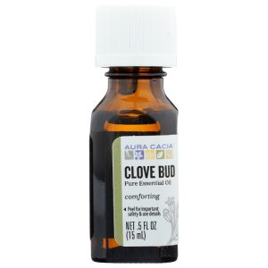 Aura Cacia – Essential Oil Clove Bud, 0.5 oz – Pack of 1